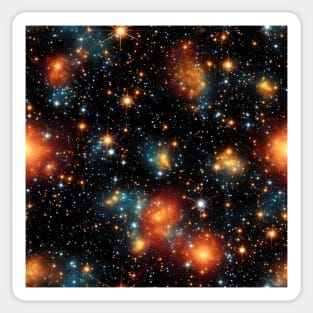 Deep Outer Space Pattern 17 Sticker